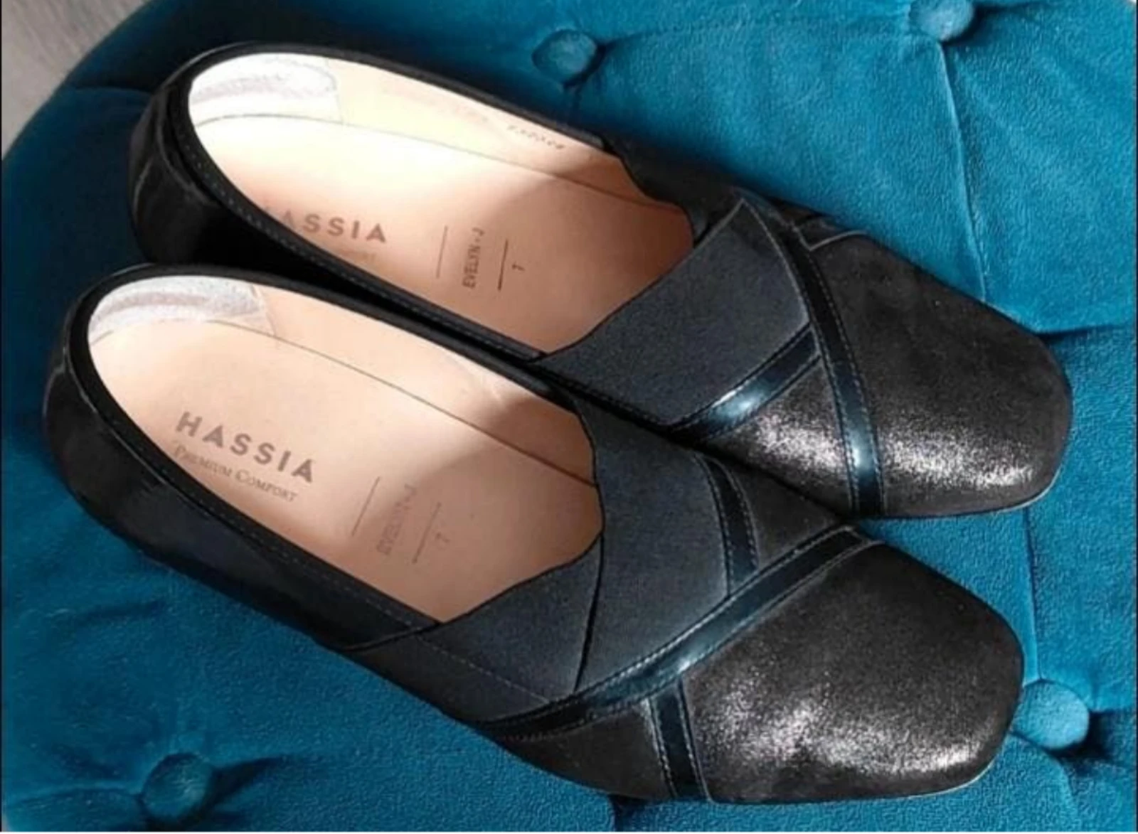 Zwarte pumps Hassia Premium Comfort, maat 40.5 – photo 4